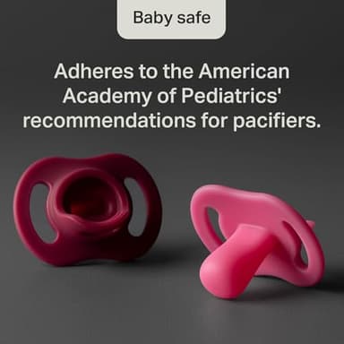 Tommee Tippee Ultra-Light StayPut Pacifier, One-Piece Silicone Design, 18-36m, 4 Pack - Image 5