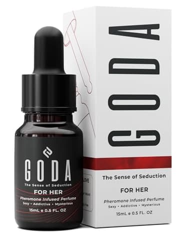 GODA Pheromones Perfume for Women – The Original – Long-Lasting Women's Fragrances with Jasmine and Rose – Sweet & Spicy Aroma – Vegan & Cruelty-Free – 15ml/0.50 fl. oz - Image 1