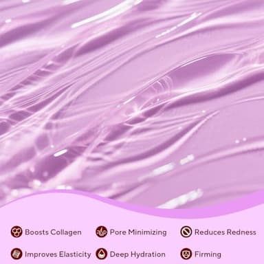 Nityrliv Bio-Collagen Real Deep Mask, 4 Pack Overnight Hydrating Face Mask for All Skin Types,Original Hydrating Collagen Face Mask - Image 3