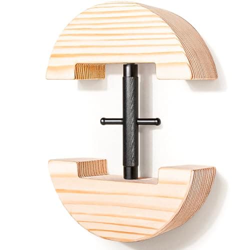 Hat Stretcher, Cowboy Hat Stretcher for Fitted Hats, Adjustable Stretched Size 7 to 8 3/8, Hats Jack Fits All Kind of Caps - Lever Principle Wrench, Wooden Extender Widener for Cowboy Baseball Caps - Image 1