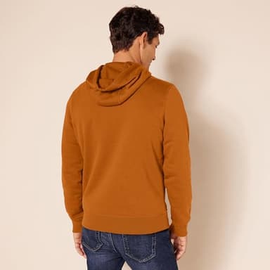 Amazon Essentials Men's Pullover Sweatshirt Hoodie, Big & Tall Options Available, Rust Orange, XX-Large - Image 3