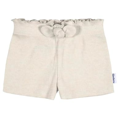 Gerber Baby Girls' Toddler 3-Pack Pull-On Knit Shorts, Blue - Image 3