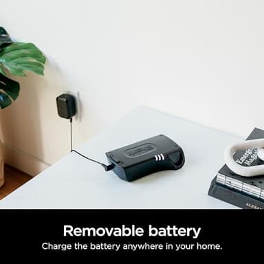 Shark Cordless Vacuum Cleaner with HEPA Filter, Lightweight, Portable, Rechargeable, Powerful Pet Hair Pickup, Removable Handheld, Crevice Tool, Dusting Brush, 50-min Runtime, Blue, IZ363HT - Image 10