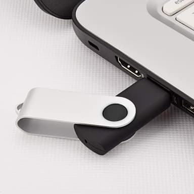 KEXIN 20 Pack 32 GB Flash Drive 3.0 Thumb Drive 32G Transfer Speed Up to 80MB/s Swivel USB 3.0 Flash Drive 20 Pack 3.0 Jump Drive Black - Image 2