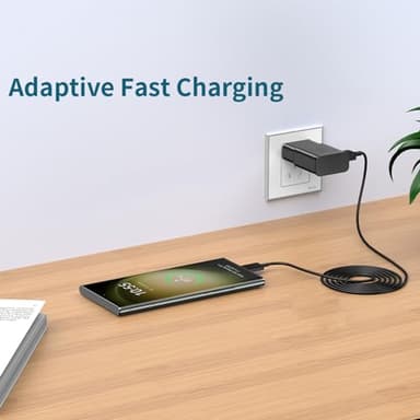 Android Phone Charger, Samsung Charger Fast Charging Cord with 6.6ft Type C Cable for Samsung Galaxy S25Ultra/S25/S24/S23/S23 Ultra/S22/S21/S20/S20+/S10/S10+/S10e/S9/S9+/S8/S8Plus/Note 8/9/10/20 - Image 4