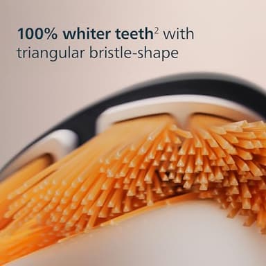 Philips Sonicare A3 All-in-One - Genuine Replacement Electric Toothbrush Heads, Black, 4 Pack One Year Supply, HX9094/95 - Image 4