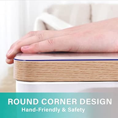 AimerGro 16X24 Inch Clear Plastic Table Cover Protector Pad Transparent Dining Room Tablecloth 1.5mm Thick Office Desk Blotter Mat Vinyl Table Pad Protector Mat Glass Wooden Countertop Easy Clean - Image 9