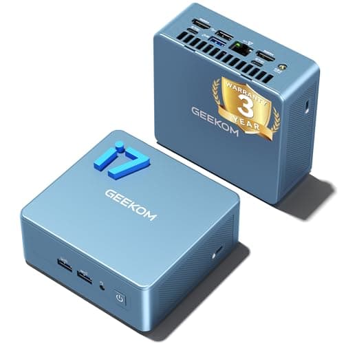 GEEKOM Mini PC IT12[Best Intel NUC12 Alternative],3-Year Quality Support with 12th Gen Intel i7-1280P Mini Computers,16GB RAM/512GB SSD(Expandable) Windows 11 Pro Desktop PC,Dual USB 4.0/2.5G LAN/8K - Image 1