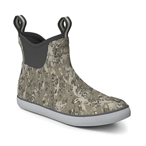 HUK Men's Rogue Wave Shoe, High-Performance Fishing & Deck Boot Rain, Fin Flats-Overland, 9 - Image 1