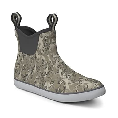 HUK Men's Rogue Wave Shoe, High-Performance Fishing & Deck Boot Rain, Fin Flats-Overland, 9 - Image 1