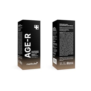 Medicube AGE-R Glutathione Glow Serum - Antioxidant & Elasticity Care Serum for 24Hr Pure Radiance, Korean Glass Glow Skin, Daily Use for Youthful Skin, Korean Skincare - Image 7