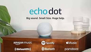 Amazon Echo Dot (newest model), Vibrant sounding Alexa speaker, Great for bedrooms, dining rooms and offices, Glacier White - Image 14