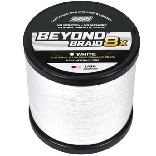 Beyond Braid White 8X Strand 500 Yards 20lb - Image 1