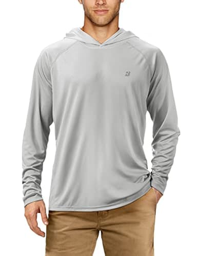 Roadbox UPF 50+ Fishing Shirts for Men Long Sleeve Sun Protection Lightweight Outdoor UV Hiking Shirts - Image 6