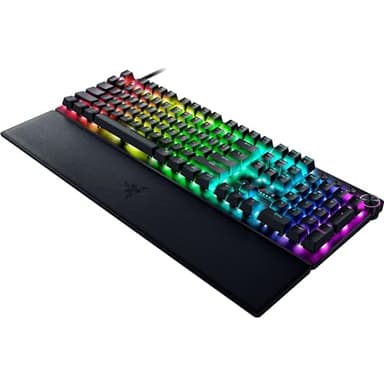 Razer Huntsman V3 Pro Esports Gaming Keyboard: Analog Optical Switches - Razer Snap Tap - Rapid Trigger - Adjustable Actuation - Media Keys & Dial - Doubleshot PBT Keycaps - Wrist Rest - Black - Image 11