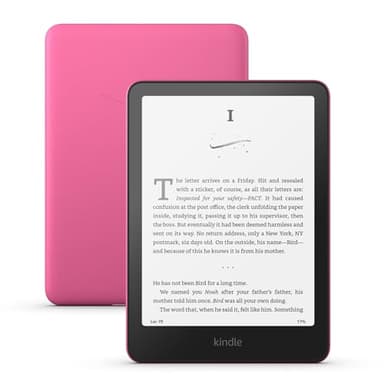 All-new Amazon Kindle Paperwhite (16 GB) – Our fastest Kindle ever, with new 7" glare-free display and weeks of battery life – Without lockscreen ads – Raspberry - Image 1
