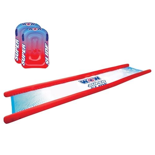 WOW Sports Super Slide Giant Backyard Slip and Slide with Sprinkler, Extra Long Water Slide 25 x 6 ft - Image 1