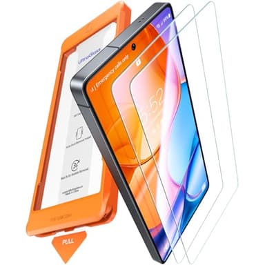 UltraGlass Unbreak 9H+ Glass for Samsung Galaxy S25 Ultra Screen Protector [Military Grade Shatterproof & Longest Durable] Galaxy Screen Protector S25 Ultra Tempered Glass Full Coverage, 2 Pack - Image 1