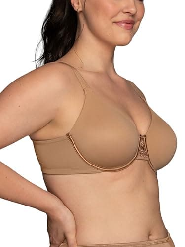 Vanity Fair Women's Beauty Back Smoothing Minimizer Bra, Totally Tan, 42DD - Image 2