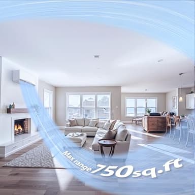 Manastin 12000BTU Mini Split Air Conditioner& Heater, 17 SEER2 115V Inverter System, Covers Up to 750 Sq. Ft, Complete Installation Kit Included - Image 7