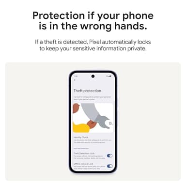 Google Pixel 9a - Obsidian - 128 GB with $100 Amazon Gift Card - Image 7