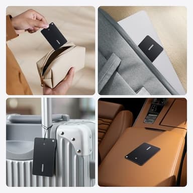 UGREEN FineTrack Slim Smart Finder Compatible with Apple Find My (iOS Only), 1.7mm Ultra-Slim Wallet Finder, IP68 Waterproof Rechargeable Bluetooth Tracker Card for Wallet, Key, Luggage Tags - Image 8