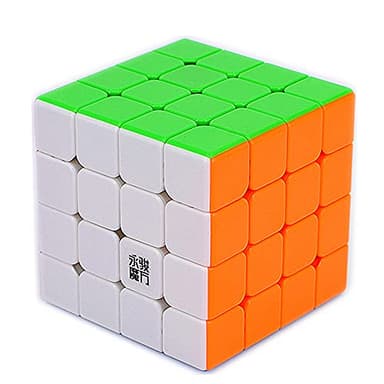 LiangCuber YongJun YuSu Speed Cube 4x4 Magnetic Stickerless, YJ Magic Cube 4x4x4 Stickerless 61mm - Image 1