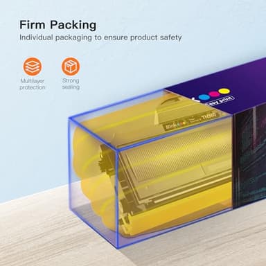 E-Z Ink Compatible Toner Cartridge Replacement for Brother TN330 TN360 TN-330 TN-360 High Yield Compatible with DCP-7040 DCP-7030 MFC-7840W HL-2140 MFC-7340 MFC-7440N HL-2170W HL-2150N (2 Black) - Image 4