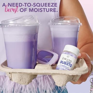 Jergens Lavender Lotion Bursts, Squishy Star-Shaped Moisturizer Bursts, 38 Ct - Image 5