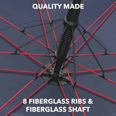 Repel Umbrella Windproof Travel Umbrellas for Rain - Easy Auto Open Close, Durable & Compact Umbrella, Strong Fiberglass Frame, Waterproof Canopy - Backpack, Purse, Portable Umbrella for Travel - Image 8