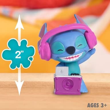 Disney Stitch That’s So Stitch Collectible Figures Series 2 (2-Pack), Mystery 2-inch Figurine, Blind Capsule, Easter Basket Fillers, Gifts, Presents, Kids Toys for Ages 3 Up by Just Play - Image 5