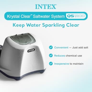 Intex Krystal Clear Saltwater System for Above-Ground Pools up to 15,000 Gallons - Image 2