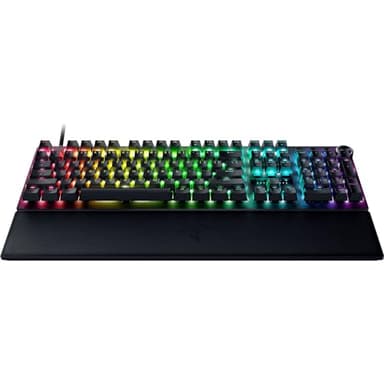 Razer Huntsman V3 Pro Esports Gaming Keyboard: Analog Optical Switches - Razer Snap Tap - Rapid Trigger - Adjustable Actuation - Media Keys & Dial - Doubleshot PBT Keycaps - Wrist Rest - Black - Image 13