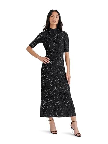 Steve Madden Apparel Women's Pernille Dress, Black - Image 1
