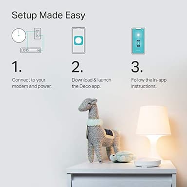 TP-Link Deco Mesh WiFi System(Deco M5) –Up to 3,800 sq. ft. Whole Home Coverage and 60+ Devices, WiFi Router/Extender Replacement, Parental Controls, 2-Pack - Image 8