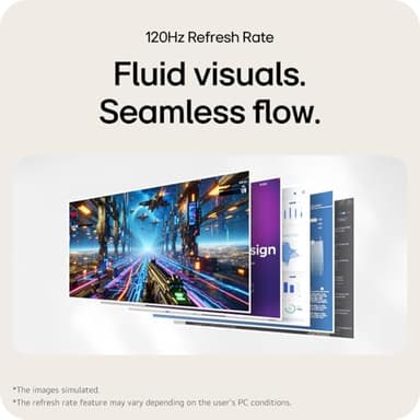 LG 24U411A-B 24-inch Full HD (1920 x 1080) IPS Computer Monitor, 120Hz, HDR10, Reader Mode, Flicker Safe, HDMI, Slim Stand Base, Black - Image 4