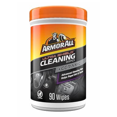 Armor All Ultra Shield + Ceramic Cleaning Wipes by Armor All, Car Interior Cleaner Wipes with Stain-Repelling Technology, 90 Count - Image 1