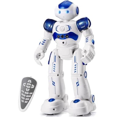 KingsDragon RC Robot Toys for Kids, Gesture & Sensing Programmable Remote Control Smart Robot for Age 3 4 5 6 7 8 Year Old Boys Girls Birthday Gift Present - Image 1