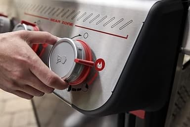 Weber Spirit E-325 Liquid Propane Gas Grill for Outdoor Cooking and BBQ, 3 Boost Burners, Black - Image 6