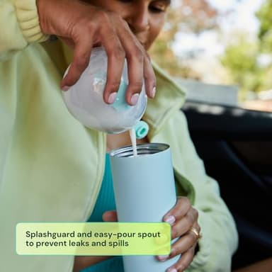 Willow Wave - Wearable Manual Breast Pump - Fits Fully in Bra - Ergonomic Handle - 24mm Soft Silicone Flange - Wearable Breastfeeding Pump - Hospital Grade Suction - Postpartum Essentials - Holds 5oz - Image 5