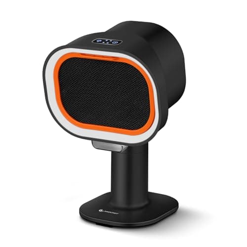 Portable Range Hood - 4-Speed Adjustable Exhaust Fan with Telescoping Height & 40° Tilt Low Noise 52dB, Large-Caliber Aluminum Filter + Oil Cup & 10 Carbon Cotton Filters for Indoor BBQ/Hot Pot/RV - Image 1