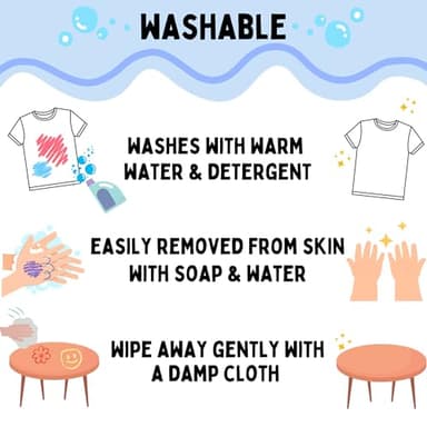 The Pencil Grip Tempera Paint, Art Set, Colors, 30 Count (Pack of 1), Assorted - Image 5