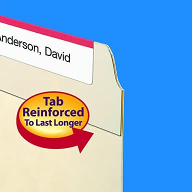 Smead Fastener File Folder with SafeSHIELD® Fasteners, 2 Fasteners, Reinforced 1/3-Cut Tab, Legal Size, Manila, 50 per Box (19555) - Image 8