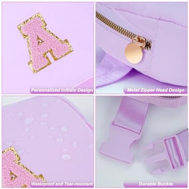 Uygafly Graduation Gifts for Teen Girls Kids,Teacher Appreciation Gifts,Gifts for Women,Thank You Gifts Ideas,Fanny Pack Crossbody Bag Cute Stuff | Lavender,A - Image 6