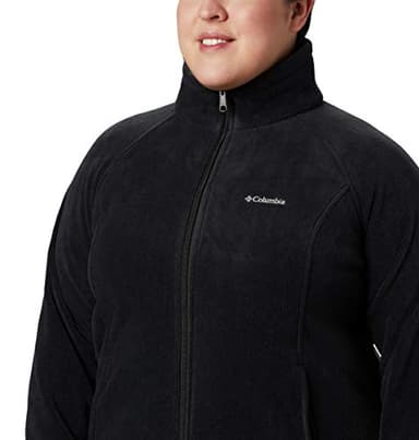Columbia Womens Benton Springs Full Zip Fleece Jacket, Black, Medium - Image 9