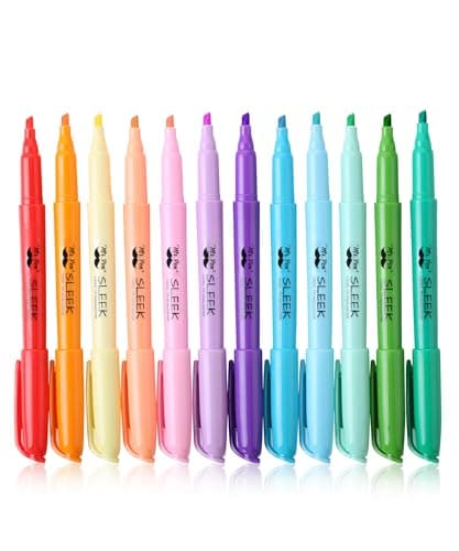 Mr. Pen- Pastel Highlighters, 12 Pack, Assorted Colors, Fast Dry, Highlighter Pastel, Set, Bible Journaling Highlighter, Marker - Image 1