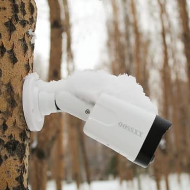 OOSSXX (4K/8.0 Megapixel & 130° Ultra Wide-Angle) 2-Way Audio PoE Outdoor Home Security Camera System Wired Outdoor Video Surveillance IP Cameras System - Image 7