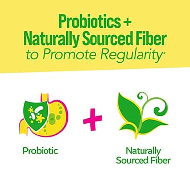 Culturelle Kids Probiotic + Fiber Packets (Ages 3+) - 60 Count - Digestive Health & Immune Support - Helps Restore Regularity - Image 2