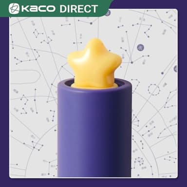 Kaco FIRST Gel Ink Pens, Pack of 2 Pieces Cute Heart Pen Set with Extra 4 Black Refills Holiday Gifts (2 Purple) - Image 6