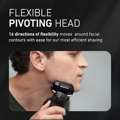 Panasonic Electric Razor for Men, Electric Shaver for Men, ARC5 with Premium Automatic Cleaning and Charging Station, Wet Dry Shaver, Cordless Razor, with Pop-Up Trimmer ES-LV97-K, Black - Image 6